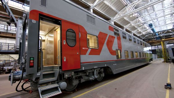 A Russian Railways passenger car A Russian Railways passenger car - Sputnik International