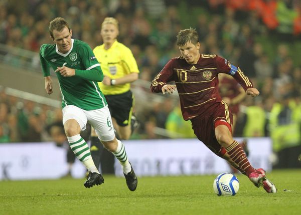 Ireland threw men forward in a desperate attempt to rescue a point, but were unable to find the final ball. - Sputnik International