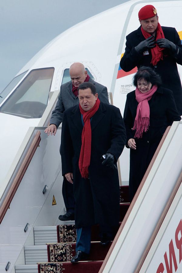 Venezuelan President Hugo Chavez visits Moscow - Sputnik International