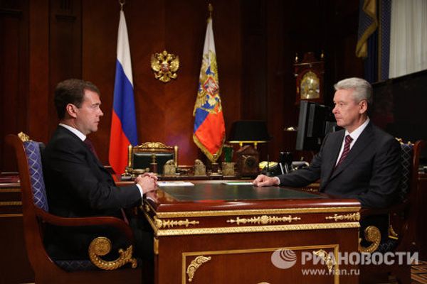Sergei Sobyanin, Medvedev's nominee for Moscow mayor Sergei Sobyanin, Medvedev's nominee for Moscow mayor - Sputnik International