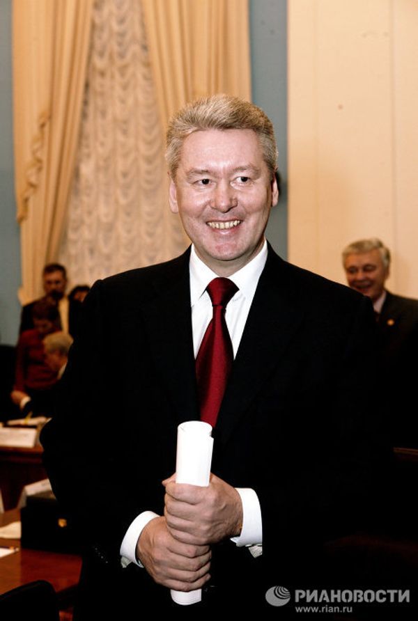 Sergei Sobyanin, Medvedev's nominee for Moscow mayor Sergei Sobyanin, Medvedev's nominee for Moscow mayor - Sputnik International