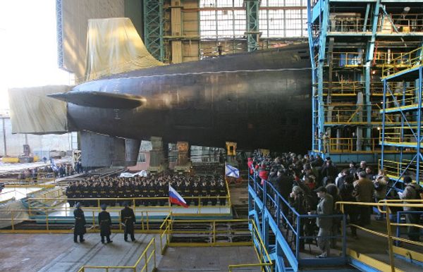 Borey-class strategic nuclear-powered submarine, the Yury Dolgoruky - Sputnik International