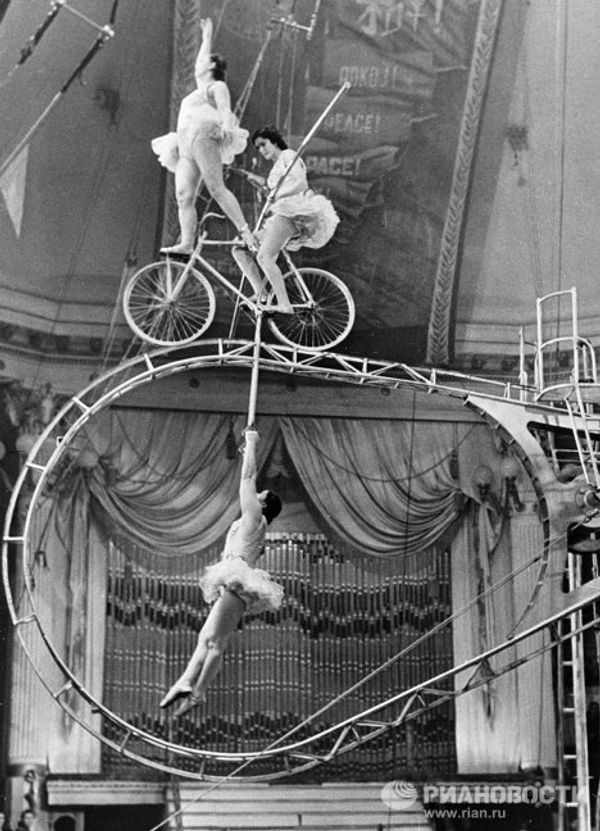 Moscow Circus on Tsvetnoi Boulevard: a show lasting for over a century Moscow Circus on Tsvetnoi Boulevard: a show lasting for over a century - Sputnik International