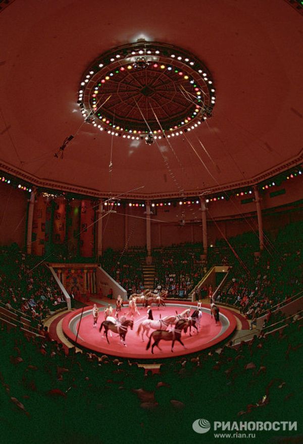 Moscow Circus on Tsvetnoi Boulevard: a show lasting for over a century Moscow Circus on Tsvetnoi Boulevard: a show lasting for over a century - Sputnik International