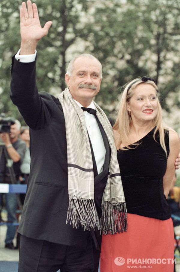 Nikita Mikhalkov and his big famous family Nikita Mikhalkov and his big famous family - Sputnik International
