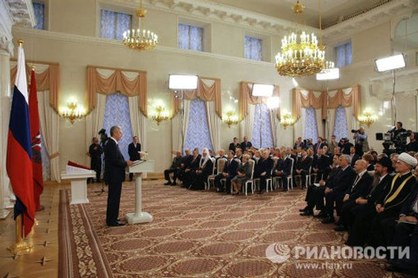 Sergei Sobyanin takes office as new Moscow mayor - Sputnik International