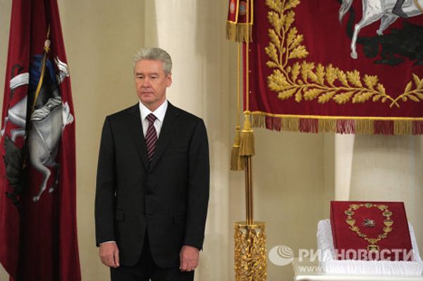 Sergei Sobyanin takes office as new Moscow mayor - Sputnik International
