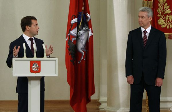 Russian President Dmitry Medvedev called on new Moscow Mayor Sergei Sobyanin to improve the business environment in the capital - Sputnik International