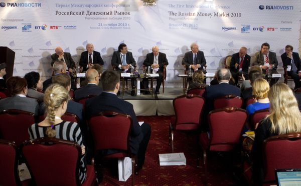 The Russian Money Market in 2010: Regional Ambitions International Conference - Sputnik International
