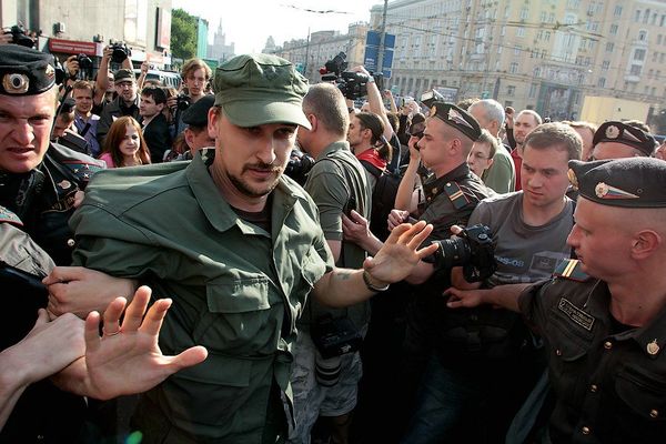 Rally on Moscow's Triumfalnaya Square in honor of Article 31 of the Russian Constitution, which guarantees freedom of assembly - Sputnik International