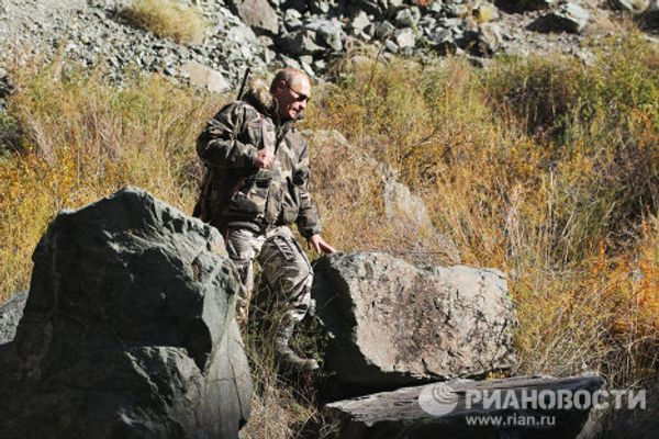 Vladimir Putin visits Ubsunur Hollow Biosphere Preserve - Sputnik International