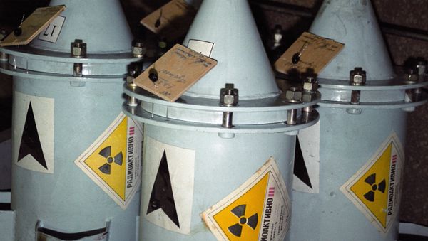 Контейнеры с ядерным топливом Контейнеры с ядерным топливом - Sputnik International