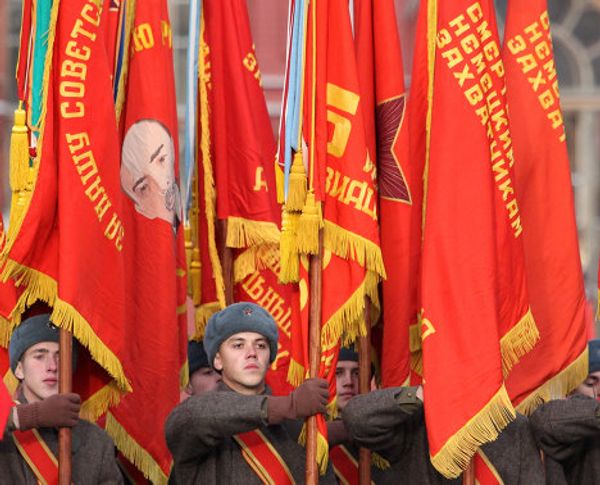 March in honor of the historic November 7, 1941 military parade - Sputnik International