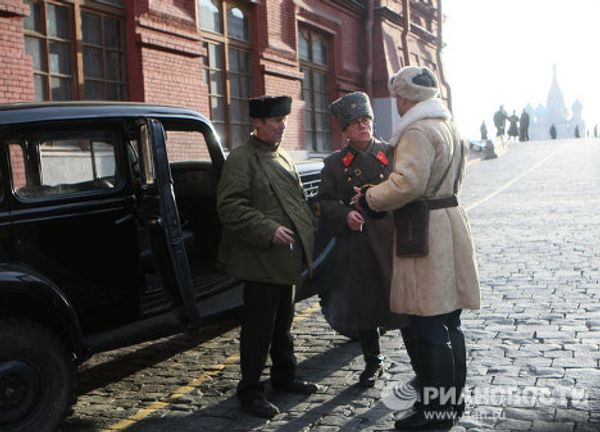 March in honor of the historic November 7, 1941 military parade - Sputnik International