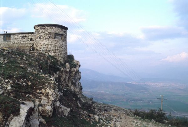 The bus, owned by a Greek long-distance bus company, fell off a 120-meter (394-foot) cliff after the driver reportedly lost control of the vehicle on a wet road - Sputnik International