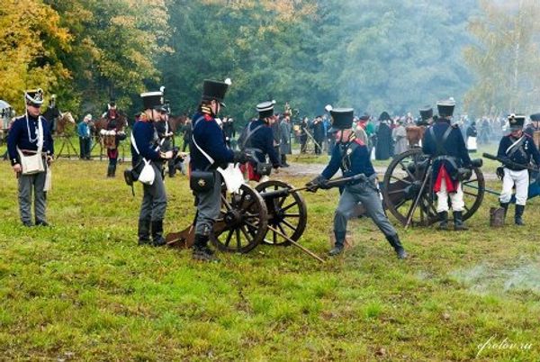 Reenactment of Napoleon’s famous defeat at the Battle of the Nations - Sputnik International