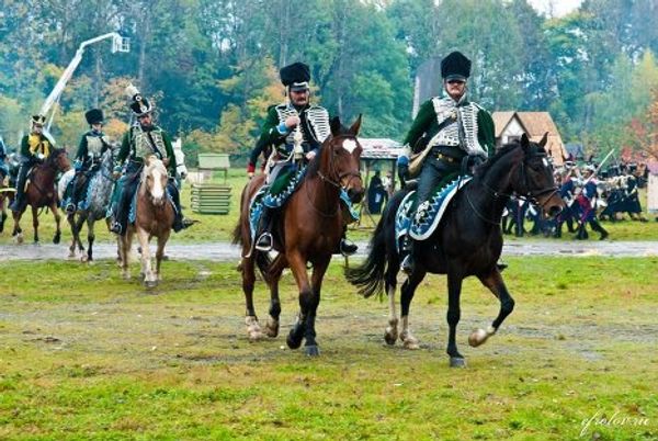 Reenactment of Napoleon’s famous defeat at the Battle of the Nations - Sputnik International