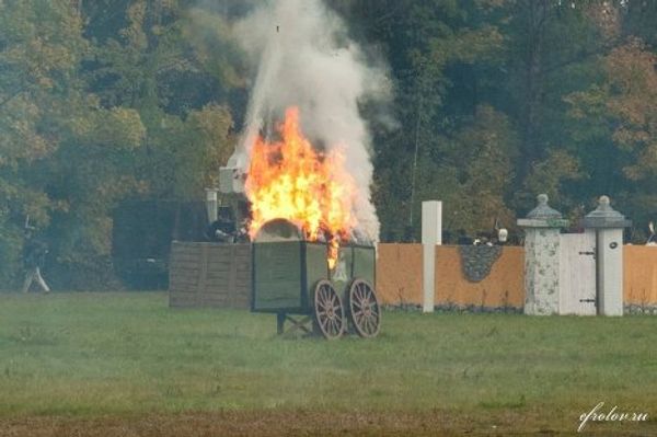 Reenactment of Napoleon’s famous defeat at the Battle of the Nations - Sputnik International