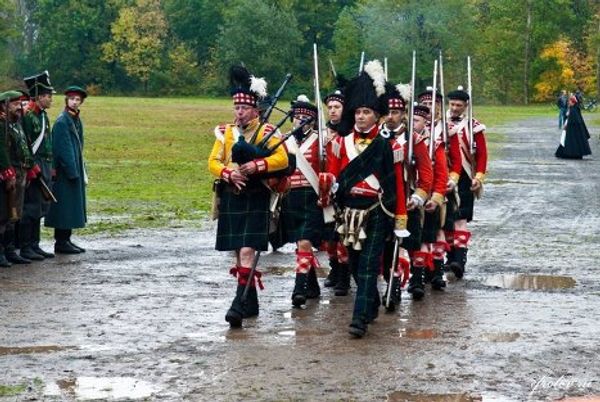 Reenactment of Napoleon’s famous defeat at the Battle of the Nations - Sputnik International