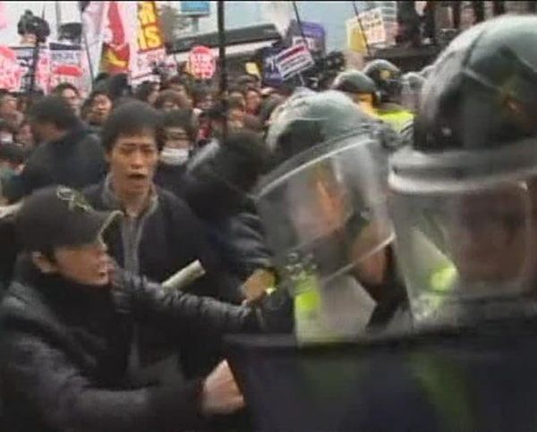 Protests across South Korea ahead of G20 summit - Sputnik International