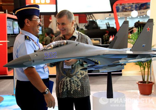 Russian exposition at the INDO Defence 2010 Expo & Forum arms show in Jakarta - Sputnik International