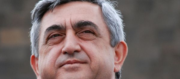 Armenian President Serzh Sargsyan - Sputnik International