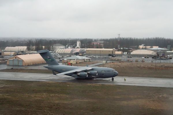 US airbase at Manas International Airport US airbase at Manas International Airport - Sputnik International