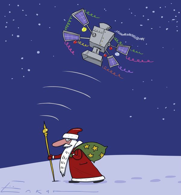 Russian Santa Claus gets staff with GLONASS satnav system - Sputnik International