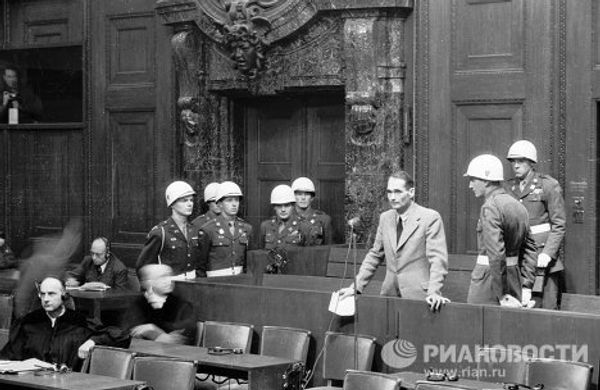 65th anniversary of end of Nuremberg Trials  - Sputnik International