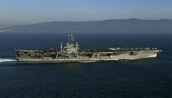 Nuclear-powered aircraft carrier George Washington Nuclear-powered aircraft carrier George Washington - Sputnik International