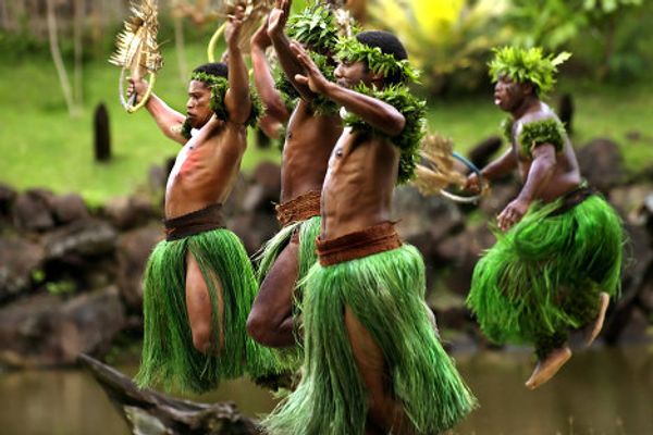 Fiji, the islands of firewalkers and former cannibals - Sputnik International