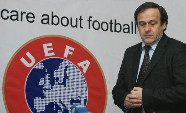 UEFA President Michel Plantini UEFA President Michel Plantini - Sputnik International