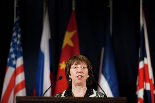 European Union foreign policy chief Catherine Ashton during the latest round of talks about the Iranian nuclear program. - Sputnik International