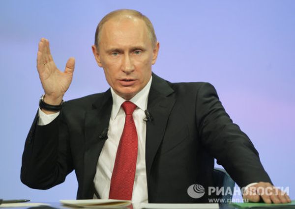 Russian Prime Minister Vladimir Putin and his direct answers - Sputnik International