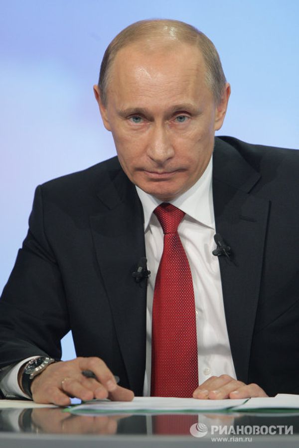 Russian Prime Minister Vladimir Putin and his direct answers - Sputnik International