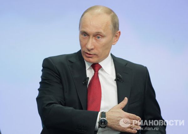 Russian Prime Minister Vladimir Putin and his direct answers - Sputnik International