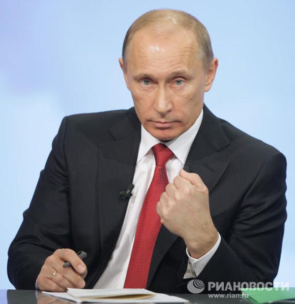 Russian Prime Minister Vladimir Putin and his direct answers - Sputnik International