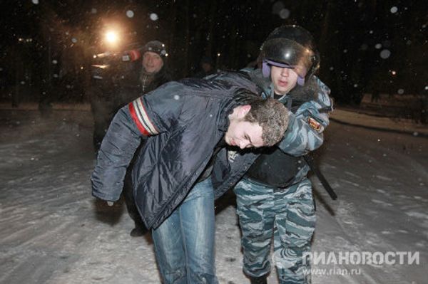 New disturbances occur in Moscow - Sputnik International