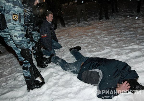 New disturbances occur in Moscow - Sputnik International