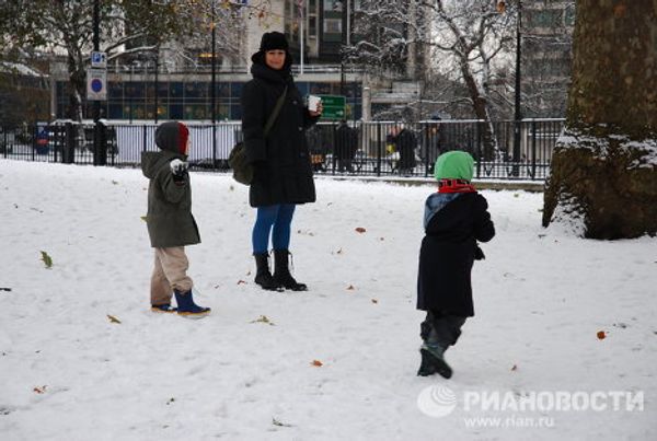 Winter in London - Sputnik International