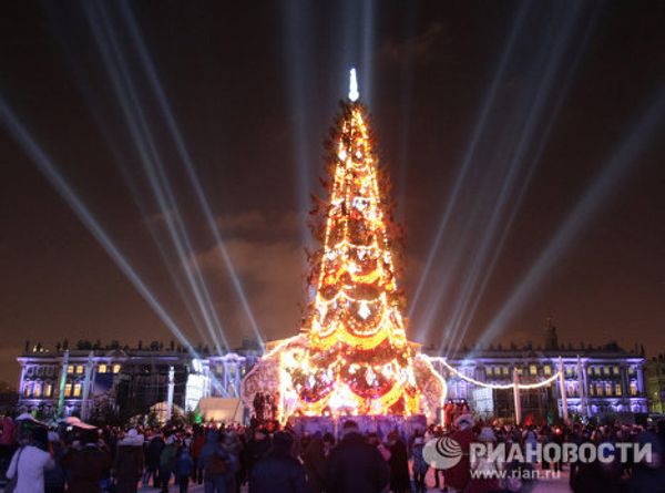 Russian cities on New Year's Eve Russian cities on New Year's Eve - Sputnik International