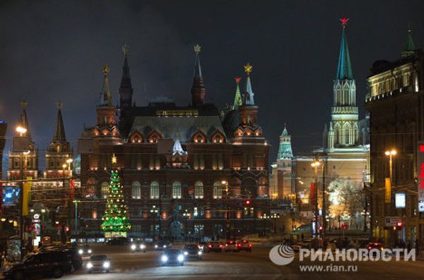 Russian cities on New Year's Eve Russian cities on New Year's Eve - Sputnik International