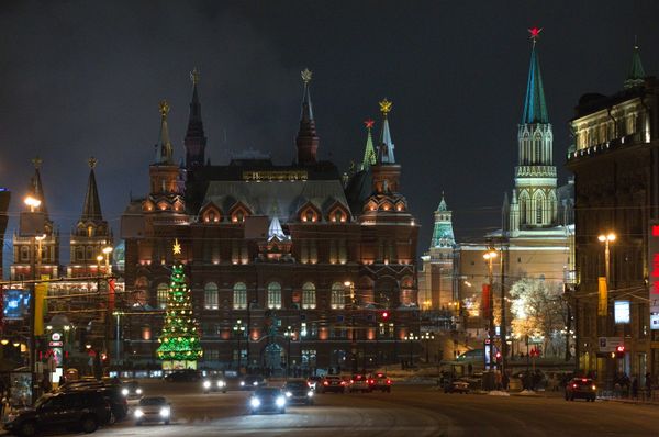 Russian cities on New Year's Eve - Sputnik International