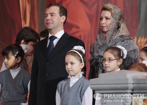 Orthodox Christians celebrate Christmas - Sputnik International