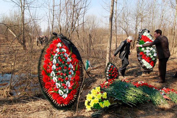 The site of Lech Kaczynski's Tu-154 plane crash The site of Lech Kaczynski's Tu-154 plane crash - Sputnik International