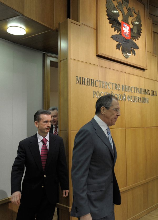 Russian foreign minister Sergei Lavrov Russian foreign minister Sergei Lavrov - Sputnik International