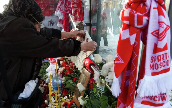 Spartak Moscow fan Sviridov was shot dead in a brawl with migrants from Russia's mainly Muslim North Caucasus region Spartak Moscow fan Sviridov was shot dead in a brawl with migrants from Russia's mainly Muslim North Caucasus region - Sputnik International