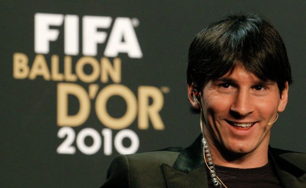 Messi got 47.88 percent of the votes in the survey among national team coaches, captains and selected media Messi got 47.88 percent of the votes in the survey among national team coaches, captains and selected media - Sputnik International
