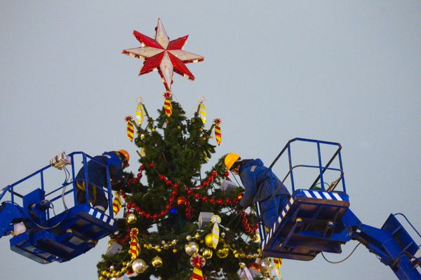 Decorations come down in Moscow - Sputnik International