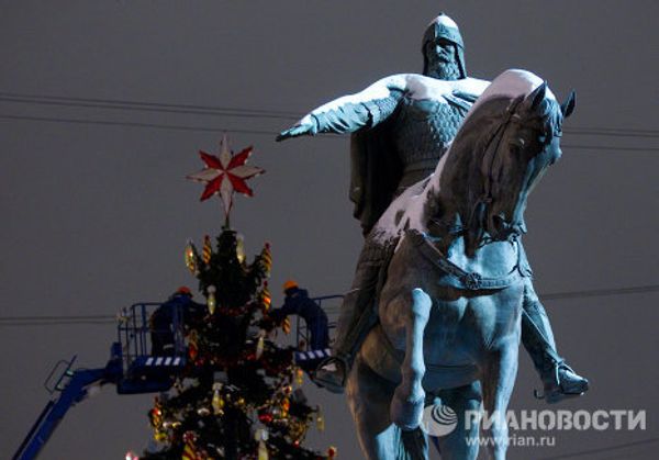 Decorations come down in Moscow Decorations come down in Moscow - Sputnik International